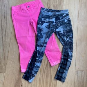 LOT of 2 Justice capris girls size 12